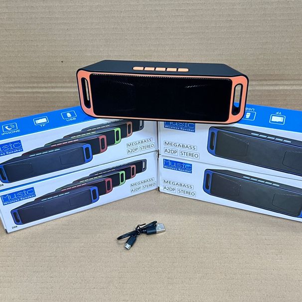 SC208 Mini Bluetooth Speaker (Portable Speaker With TF Card Playback & Enhanced Bass - Ideal For Home/Outdoor Use, Compact Design)_voghion.com