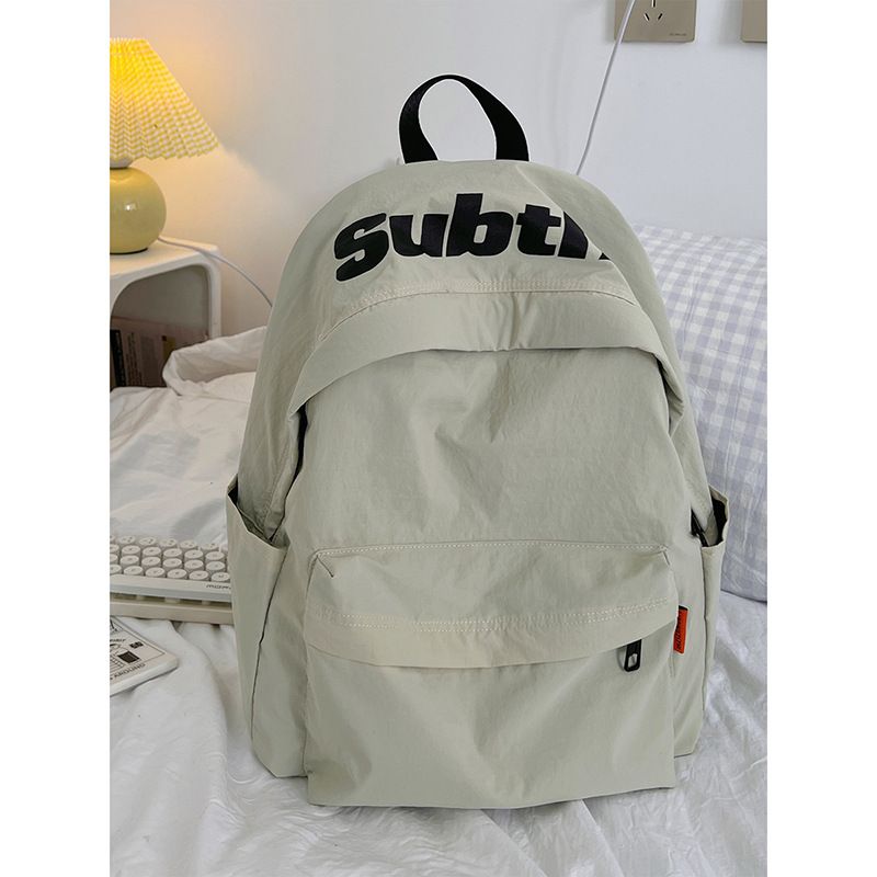 Modischer Multifunktionsrucksack mit großer Kapazität für Mittelschüler, geeignet für Mädchen, Schüler auf dem High School Campus,_voghion.com