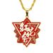 European And American Popular Necklace, Red Flower Club Member, Same Pendant, Pendant Accessory, New Hip-hop Accessory_voghion.com