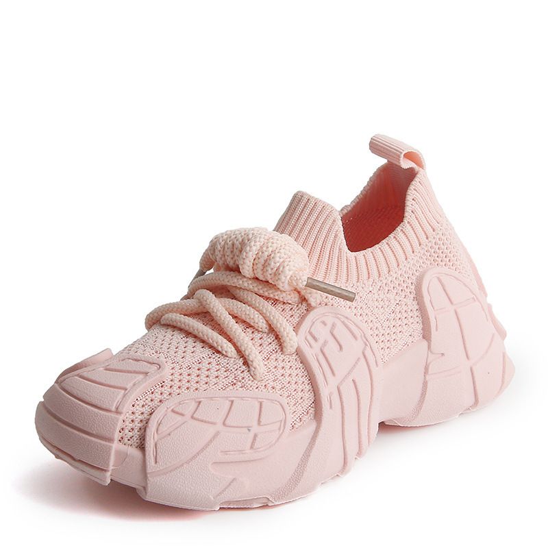 New Boys Casual Shoes Net Shoes Soft Soles Girls Flying Knitting Shoes Baby Shoes_voghion.com