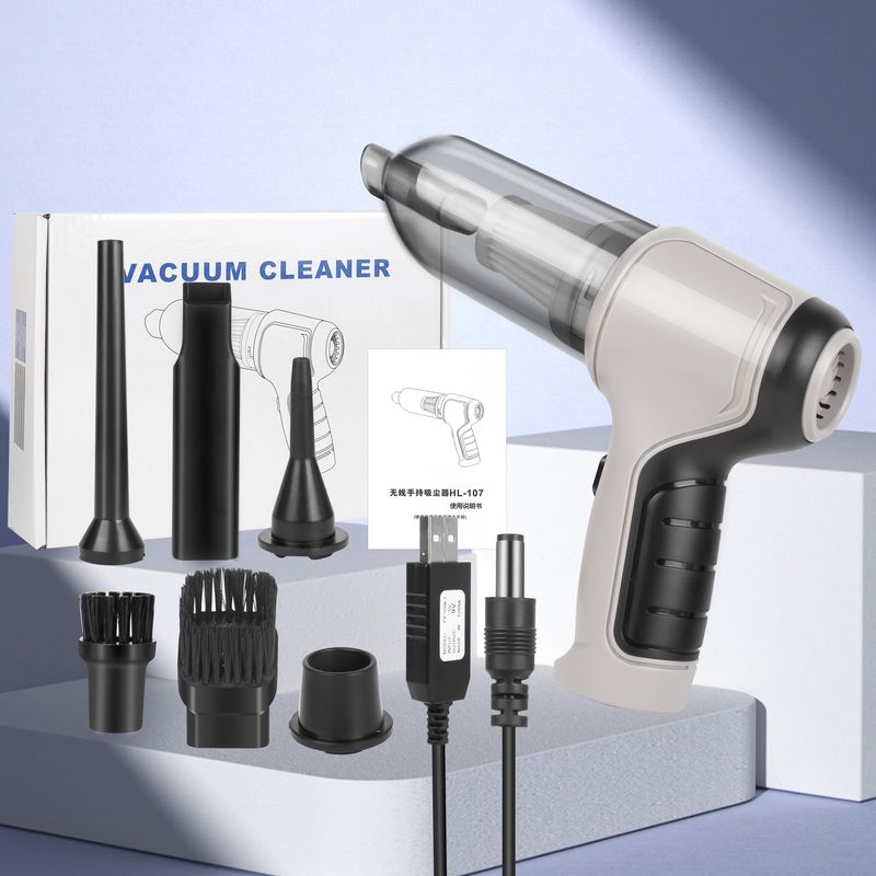 Car Vacuum Cleaner Car Wireless Large Suction Brushless Motor Car Household Suction and Blow High Power Handheld Vacuum Cleaner_voghion.com