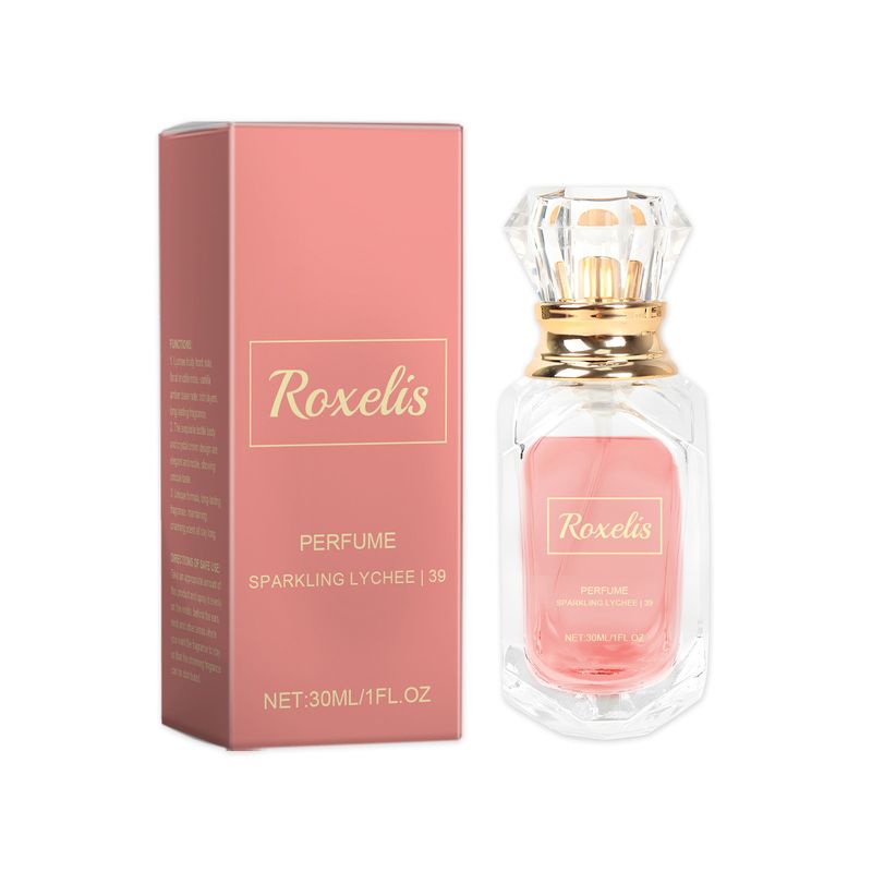Lychee-scented crystal crown perfume, elegant style, fresh body fragrance, light lingering, fresh lychee-scented perfume_voghion.com