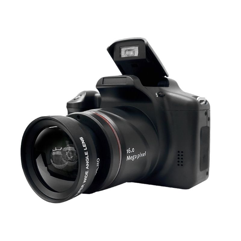 High Definition DSLR Long Telephoto Camera Wide Angle Lens 16X Digital Zoom English Video Recording_voghion.com