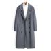 Hue Hue 2025 High-End 100% Double-Sided Premium Woolen Jacket Men's Over-Knee Wool Coat Wholesale_voghion.com