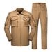 Men's Tactical Camouflage Shirt & Pants Set - Breathable, Durable, Outdoor Training Uniform For Jungle & Military Style_voghion.com