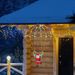 1pc USB Powered LED Weihnachten Fallschirm Lichter Mit Santa Claus Für Dach Traufe Balkon Garten Weihnachten Festival Atmosphäre Dekor_voghion.com