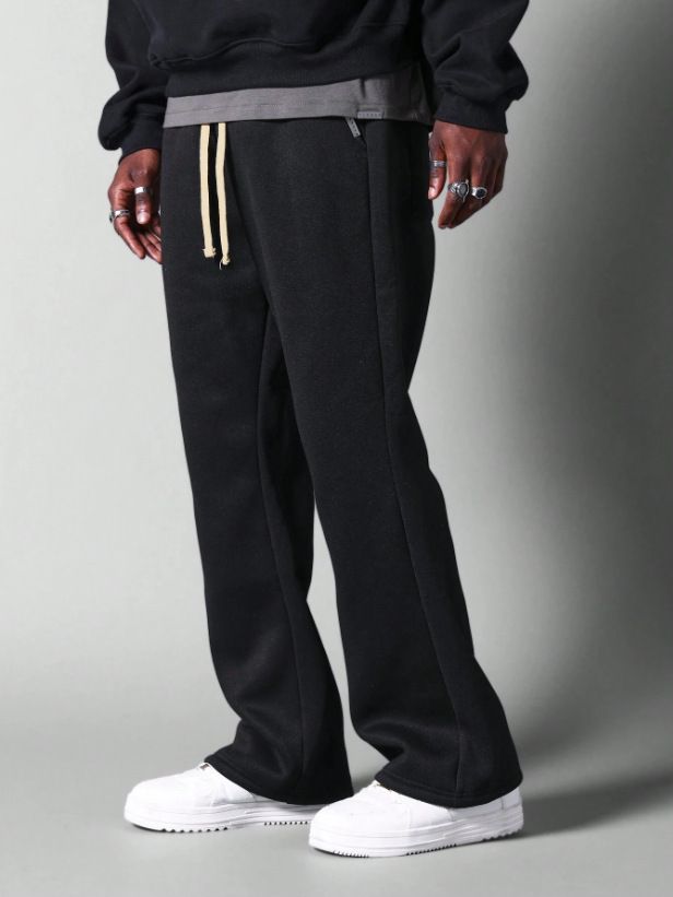 ​​Herren-Jogginghose mit weitem Bein – Weiche und stylische Schlaghosen für den Alltag​​_voghion.com