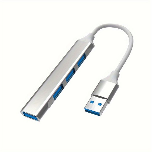 4 Port Multi Splitter Type C HUB 3.0 USB 3.1 Adapter OTG For Xiaomi Lenovo Book 13 15 Air Pro PC Computer Accessories_voghion.com