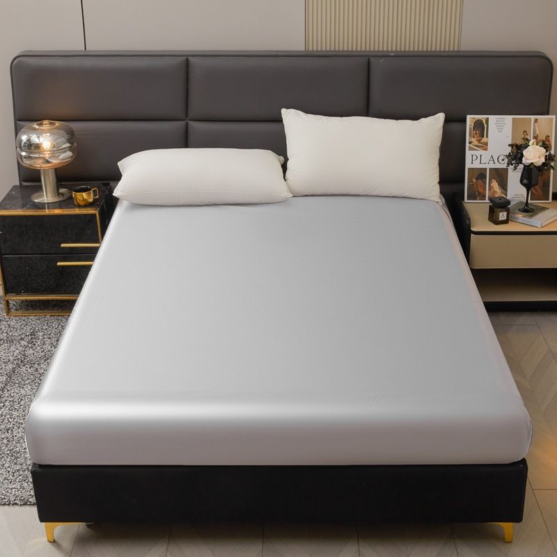 Hochwertiges wasserdichtes Spannbettlaken – weicher, atmungsaktiver und hypoallergener Matratzenschoner (mehrere Größen und Farben, geräuschlose PEVA-Rückseite)_voghion.com