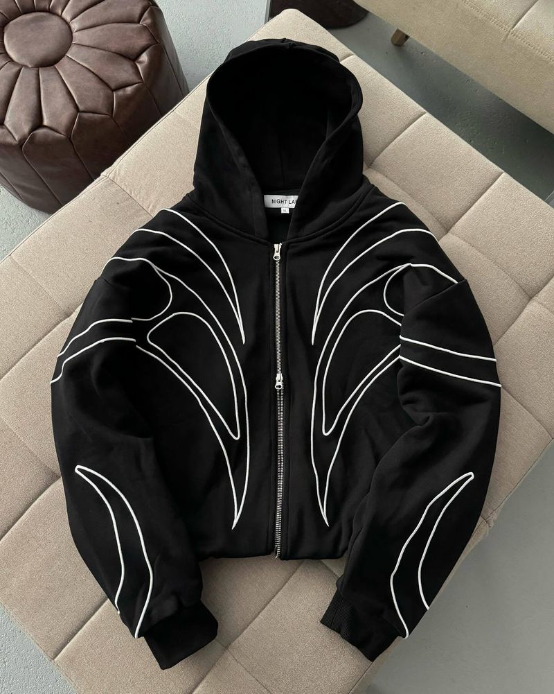 Hochwertige Herren-Strickjacke mit Reißverschluss und Kapuze, lässiges Sweatshirt im neuen Stil_voghion.com