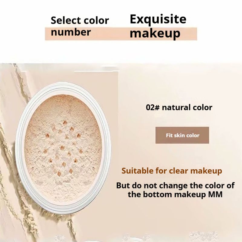 Setting Concealer Cipria Fissante Impermeabile Anti-Sudore a Lunga Durata_voghion.com
