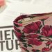 Dark Red Flower Cosmetic Bag Niche Portable High Value Wash Bag Storage Bag Zipper Bag Large Capacity_voghion.com