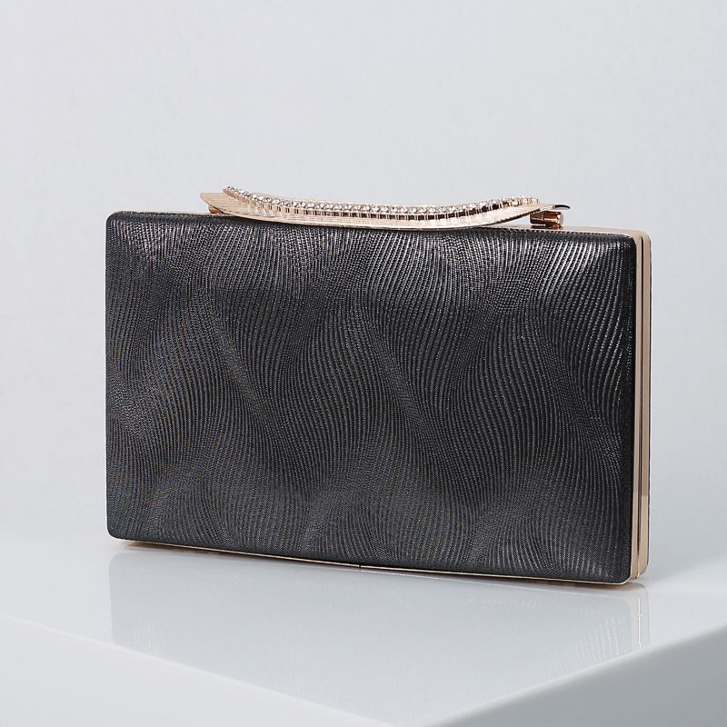  borsa da sera semplice e alla moda, versatile borsa in PU_voghion.com