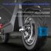 Hx Electric Scooter X9B Shock-Absorbing Folding Adult Commuting Scooter With Long Endurance_voghion.com