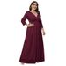 Robe de demoiselle d'honneur grande taille pour femme, nouvelle robe élégante en dentelle_voghion.com