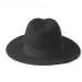 Pălării cu boruri largi, 2 pălării Fedora Trilby din pâslă pentru bărbați, mărime mare, 100% lână, pentru gentleman, cu top Cloche, Panama, Sombrero, mărimea 56-58_voghion.com