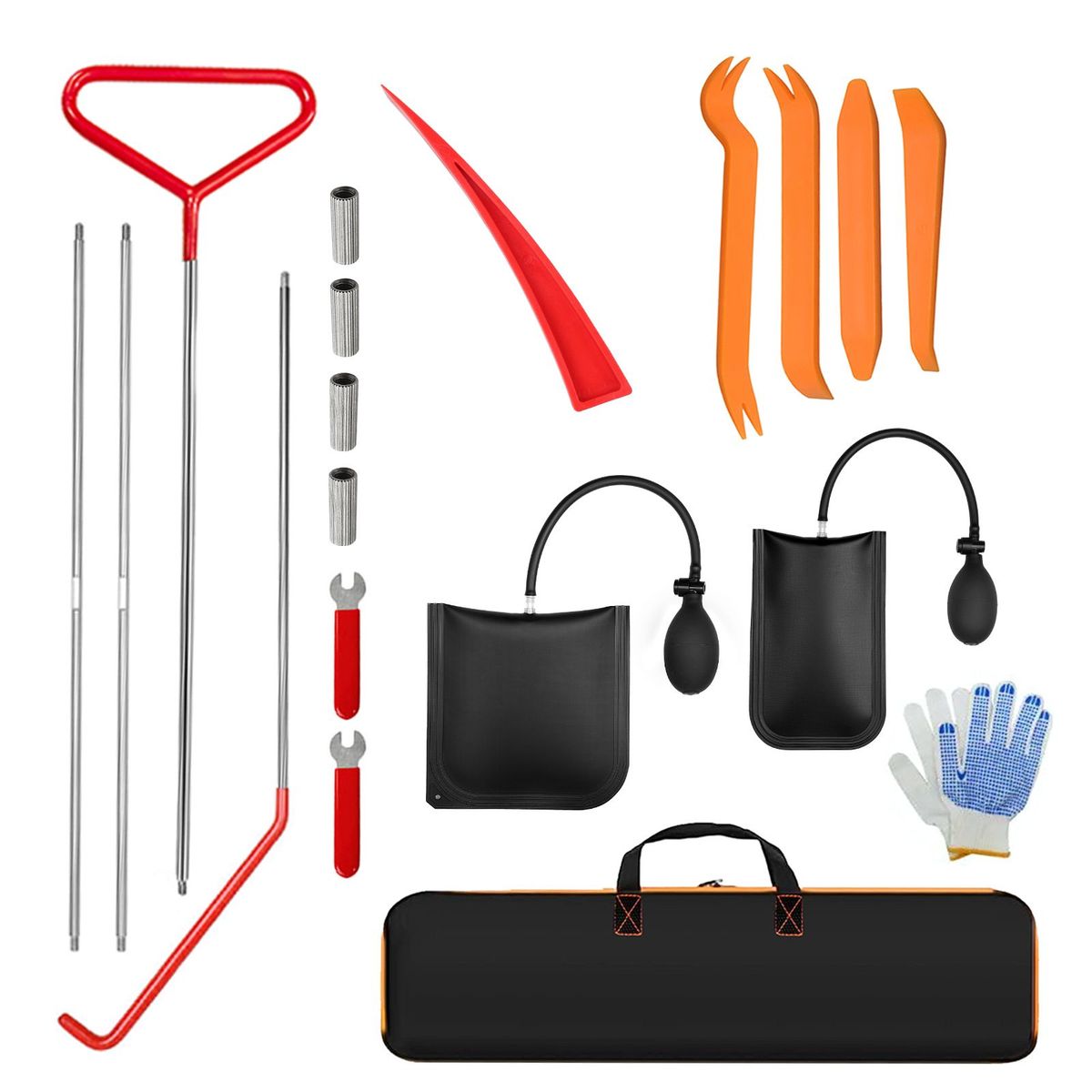 1 Package 66 "Garage Door Retractor Long Distance Tool Outdoor Steel Wheel Retractor Fifth Push Retractor Preferred Merchant Service Providers Include SpeedX.UNIUNI.Amazon.USPS_voghion.com