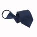8CM wide men's formal attire, business and office staff, zippered tie, easy to pull for security work, lazy tie_voghion.com