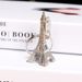 Zakka Vintage Paris Eiffel Tower Keychain Tower Pendant Keychain Small Gift_voghion.com