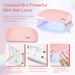 6 PCS Poly Gel Nail Kit With UV Lamp, Nail Brush And Nail Forms Top Base Coat Builder Nails Art Tools_voghion.com