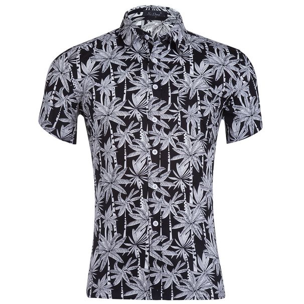 Unbeatable Quality Hawaii US Printed New Plus Size Men's Casual Beach Shirt_voghion.com