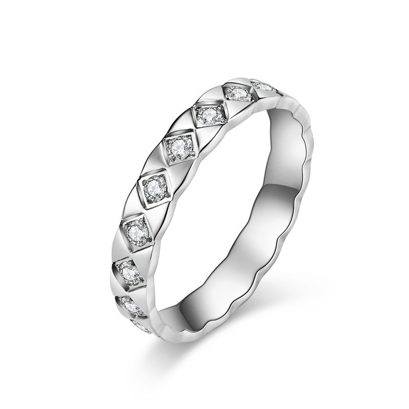 INS kalten stil edelstahl geschnitzt diamant besetzte frauen ring ring Titan stahl voller diamant hand schmuck_voghion.com