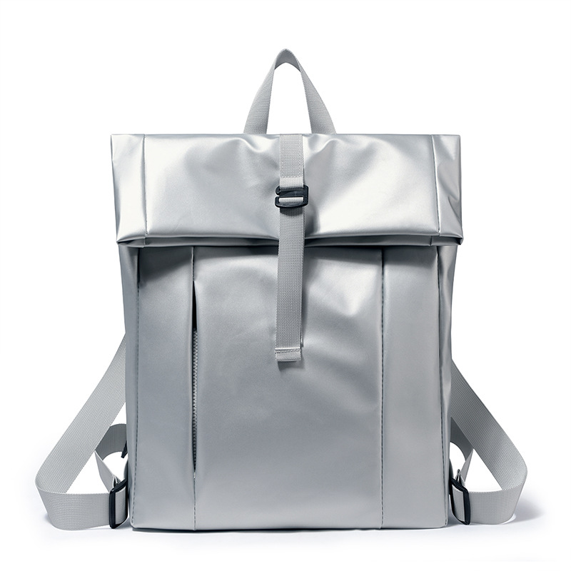 Multifunktionaler, großer Schulranzen mit großem Fassungsvermögen, Rolltop, Rollverschluss, Diebstahlschutz, Wanderrucksack_voghion.com