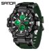 Men's And Women's Sport Watch With Digital Display, Waterproof, Alarm, Stopwatch, Backlight, Multi-Function For Everyday Wear Multi Function Student_voghion.com