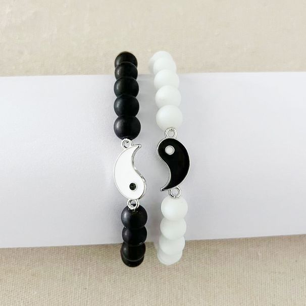 Gossip dabiskā akmens fāzēm labākā drauga rokassprādze personības vienkārša pāra rokassprādze_voghion.com