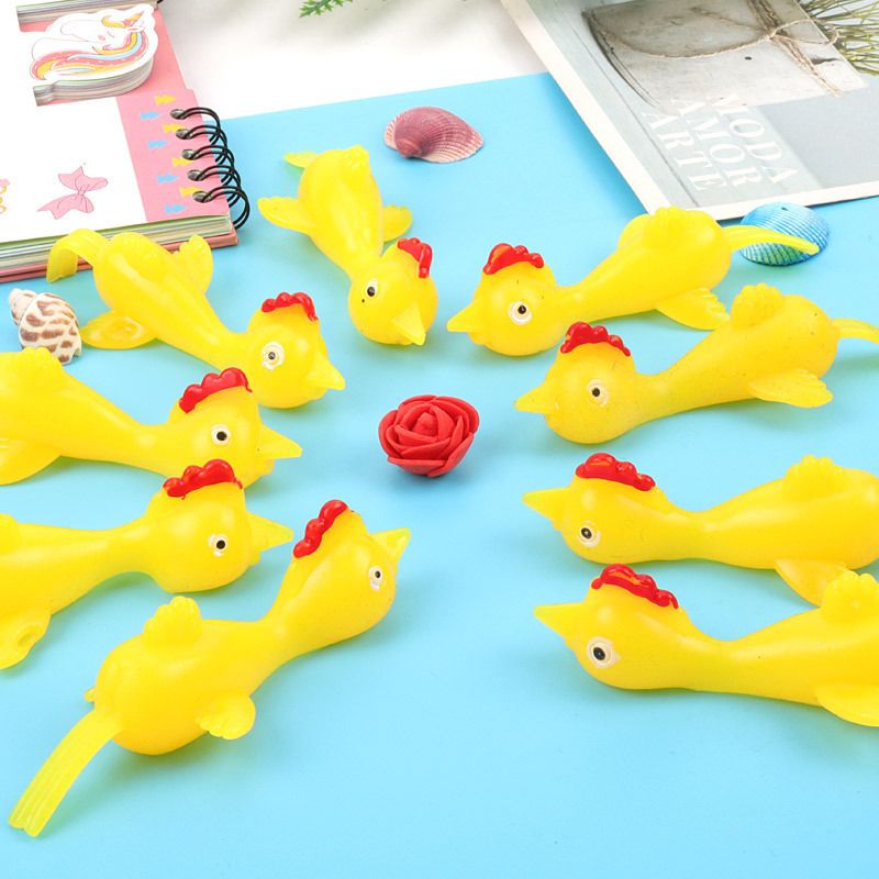 TPR Chicken Fun Launch Turkey New Unique Toy_voghion.com