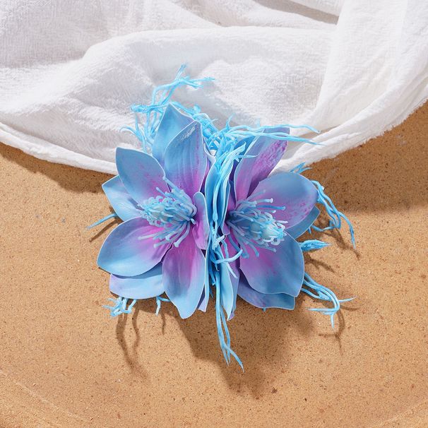 Glyzinien Lila Hawaiian Heißer Verkauf Drachen Bart Jasmin Blume Haarnadel Strand Urlaub Seite Clip Reise Foto Simulation Stand_voghion.com