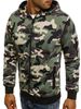Herrenbekleidung Camouflage Pullover Strickjacke Kapuzenjacke 2_voghion.com