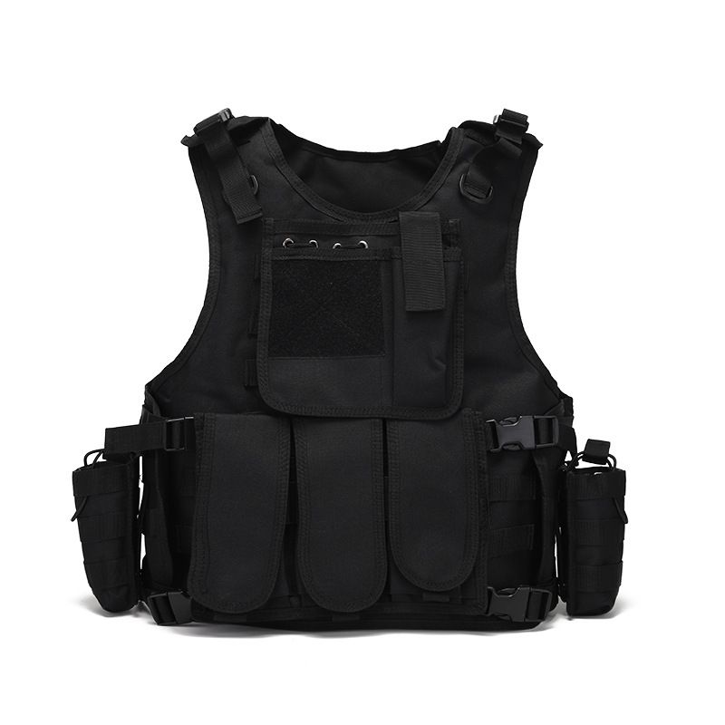 Borse da uomo, gilet multifunzionale combinato MOLLE, gilet tattico mimetico CS, gilet tattico da esterno_voghion.com