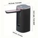 Portable Electric Water Dispenser Pump With Digital Display Adjustable Volume For 1-5 Gallon Bottles Foldable Spout Beverage Dispenser_voghion.com