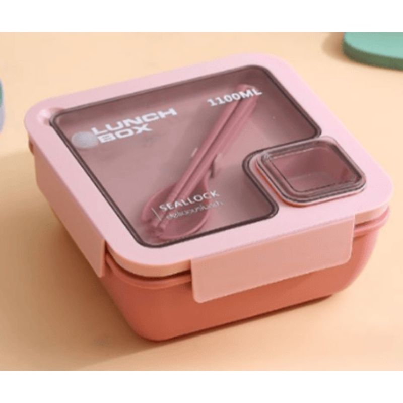 Tableware Portable Lunch Box Set With Utensils Functional Food Storage Case With Separate Sections And Tool For Enjoy Meals_voghion.com