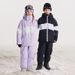 Kinder-Skijacke und -hose - Wasserdichter, wärmender Winter-Schneeanzug für Jungen und Mädchen - Leichte, isolierte Skibekleidung_voghion.com