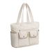 Stylish Quilted Puffy Tote Bag For Women With Multiple Pockets - Spacious Crossbody Handbag For Daily Use & Travel, 37 X 16 X 32CM_voghion.com