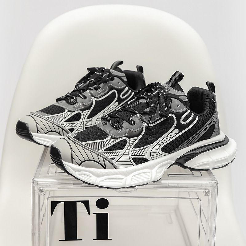 Spring New Trendy All Match Men S Shoes Paris Couple Style Daddy Shoes Simple Casual Women S Shoes One Drop_voghion.com