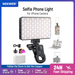 NEEWER BASICS LED Selfie Phone Ricaricabile 2500-9000K Clip On Fill Light, Pellicole Colorate/Diffusore/3000mAh per iPhone_voghion.com