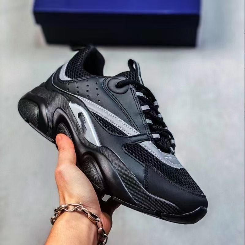 European Station 2025 New B22 Men's And Women's Running Shoes Casual Thick Soled Daddy Shoes Trendy Shoes_voghion.com
