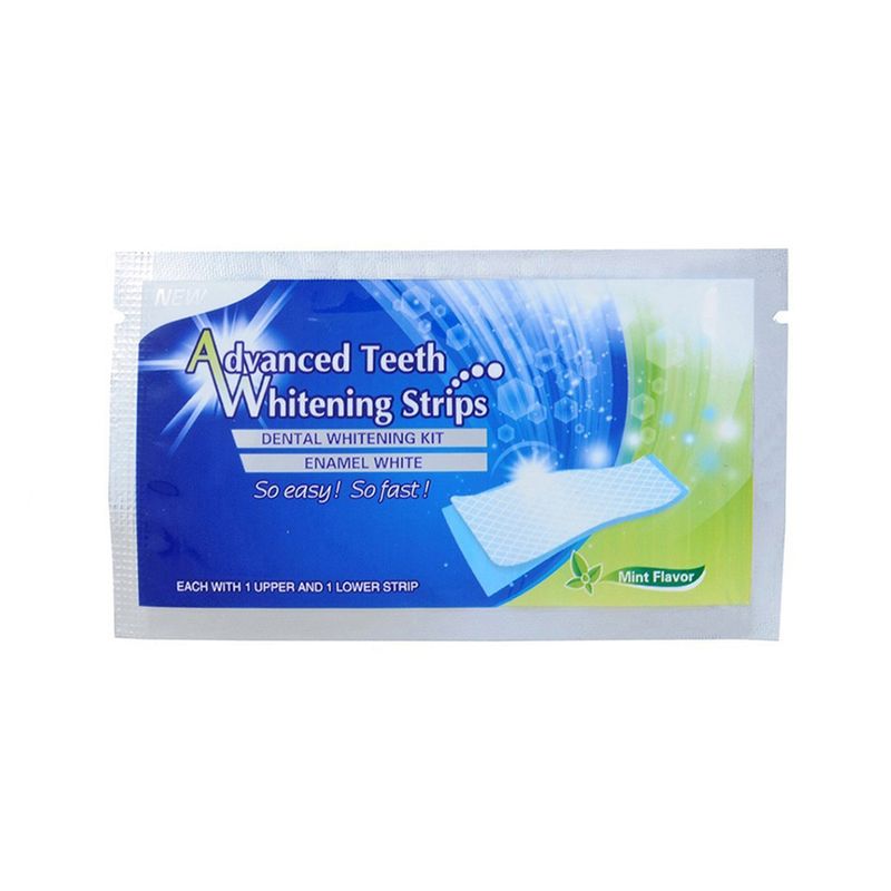Gwong 2Pcs Whitening Strip Lightweight Oral Care Safe Teeth Whitening Strips_voghion.com