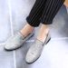 Fashion Designer Pointed Gold Silver Sequin Wedding Leather Shoes For Mens Casual Loafers Business Formal Dress Zapatos Hombre_voghion.com