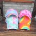 Tie dye baseball duckbill cap, Korean version, fashionable versatile shading and sun protection hat_voghion.com