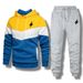 Men's jacket casual hooded long sleeve loose sports fall/winter pantsuit_voghion.com