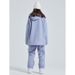 DOOK SNOW New Korean For Men Women, Outdoor Waterproof Snowboard And Warm Pullover Couple Style Ski Suit, Purple Women's_voghion.com