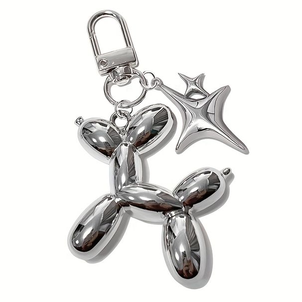 Sevimli Yıldız Balon Köpek Anahtarlık, Charm Anahtarlık Aksesuarları, Estetik Anahtarlık_voghion.com