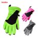 Boodun, 4-10 years old, solid color children's skiing ice skating cartoon, outdoor cold proof and warm gloves, winter_voghion.com