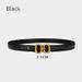 Selection Hot Good Selling New 8-Line Buckle Smooth Buckle Easy To Wear And Versatile Women's Genuine Leather Cow Belt Belt Belt_voghion.com