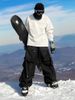 Unisex Waterproof Windproof Snow Pants With Multiple Pockets - Lightweight & Durable For Skiing & Outdoor Activities_voghion.com