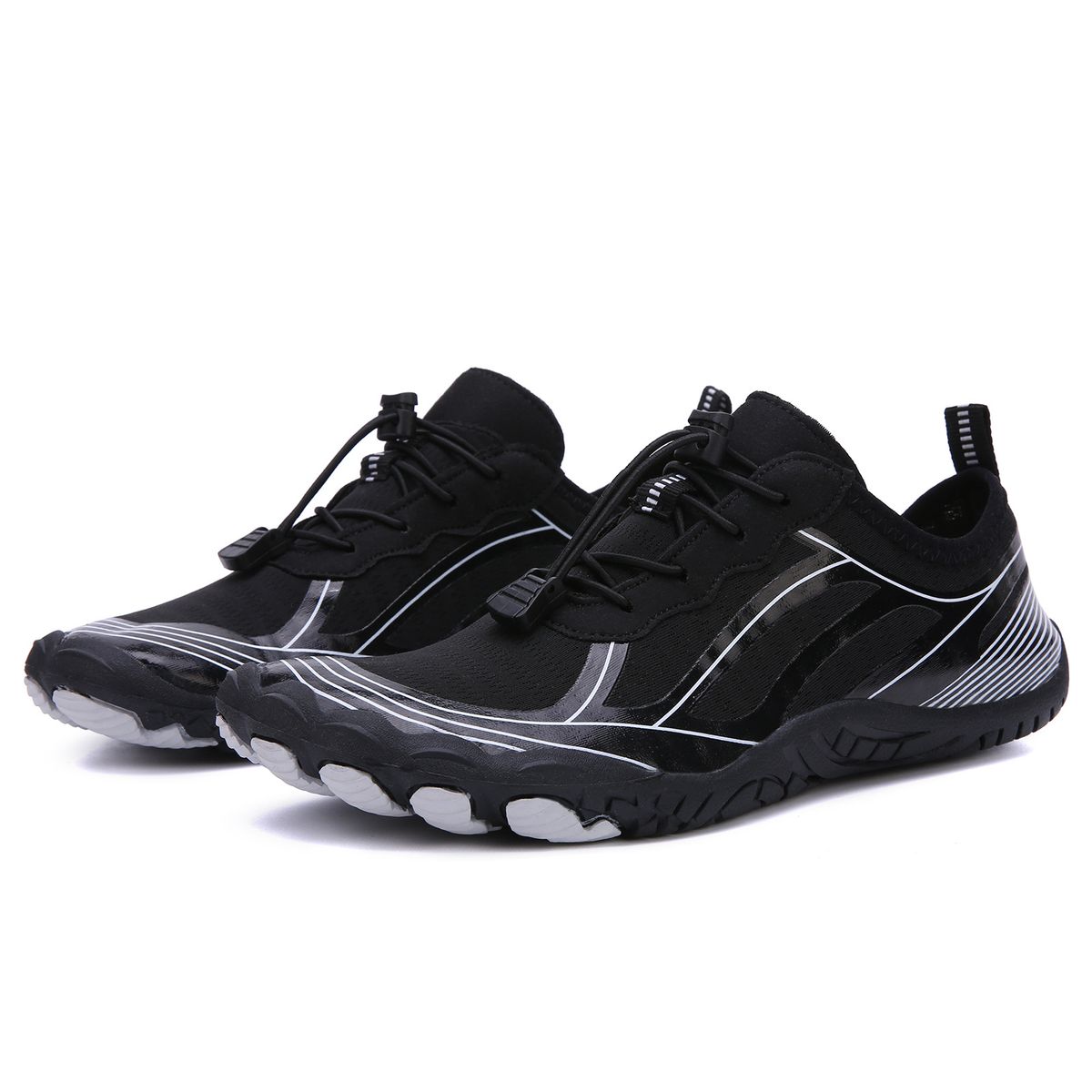 Barefoot Water Shoes – Quick-Dry Non-Slip Aqua Socks For Swimming, Hiking, Yoga & Beach (Breathable Elastic Fabric, Unisex)_voghion.com